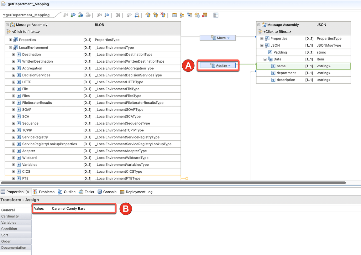 assign values 2