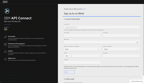 Accessing IBM API Connect and IBM App Connect on AWS