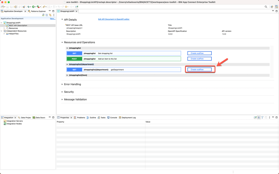 create subflow 2