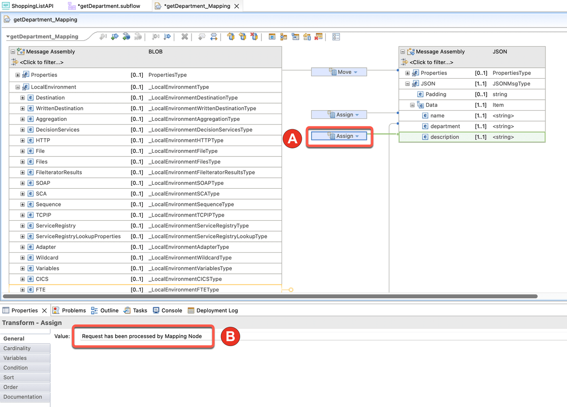 assign values 4