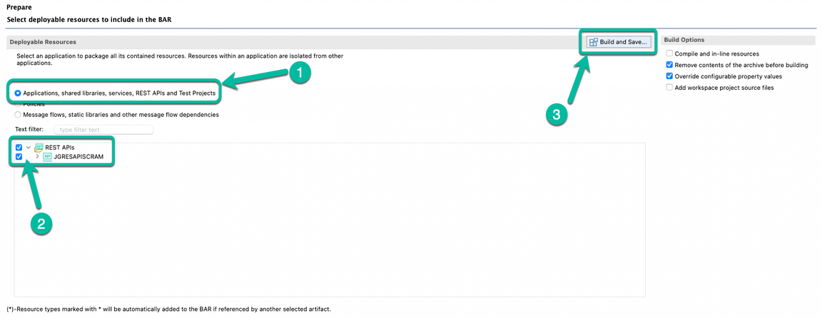 ACE Toolkit integration with ES Configuration Step 31