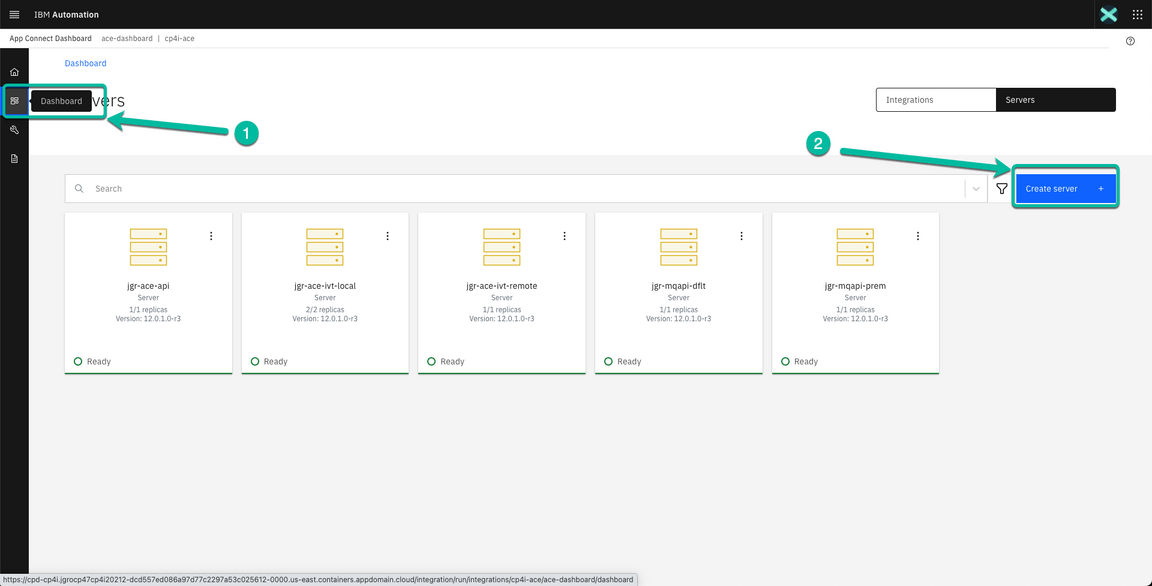 ACE Toolkit integration with ES Configuration Step 36