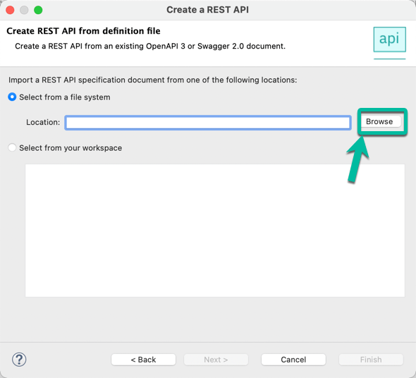 ACE Toolkit REST API with MQ Step 3