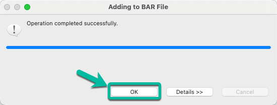 ACE Toolkit integration with ES Configuration Step 32
