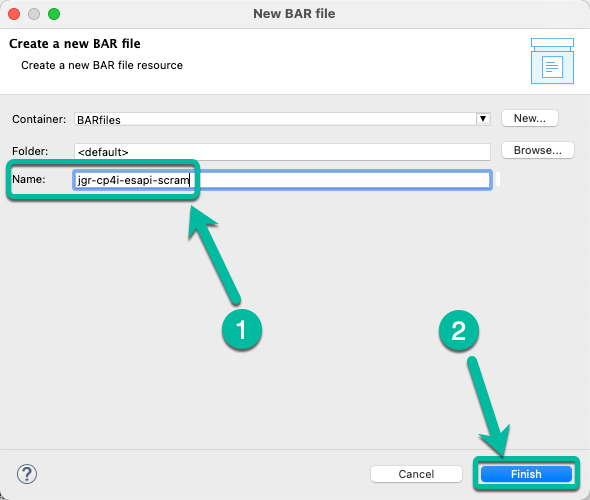 ACE Toolkit integration with ES Configuration Step 30
