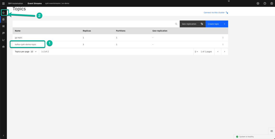 ACE Toolkit integration with ES Configuration Step 7